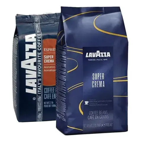 Stock en vrac disponible de grains de café Lavazza Qualita Oro à la vente en gros Lavazza Crema e Aroma 1KG Beans Caffe Coffee ..