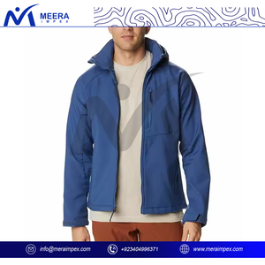 OEM Softshell <b>Jacket</b> for <b>Men</b> with Embroidered Logo Waterproof Windbreaker Style Outdoor <b>Jacket</b> for Sports or Promotional Use - Product Image 3