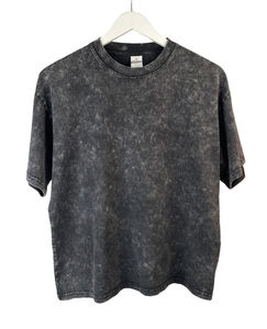 Ropa de calle con hombros caídos, venta al por mayor, camiseta personalizada Unisex de talla grande para hombre, camiseta lavada con ácido, algodón liso con técnicas bordadas - Product Image 4