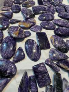 หินอัญมณีทรงวงรีทรงหลวมสีฟ้าจาก Pietersite ได้รับการรับรองจาก IGI - Product Image 6