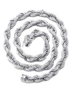 Cadena de eslabones cubanos de lujo, oro de 10K y 14k con diamantes de claridad VVS, joyería de Hip Hop helada para una moda urbana elegante - Product Image 4