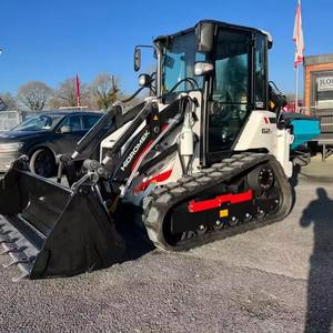 Mini-chargeuse sur pneus Hidromek HMK 310NLC-4 62T 145LC 102B MY10 4x4 neuve avec pelle rétrocaveuse et pompe pour tracteur forestier - Product Image 2