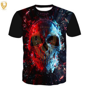 Buen Material Oem 100% algodón Precio caliente Precio de fábrica Fabricante profesional Diseño único antiarrugas Sublimación Camisetas - Product Image 4