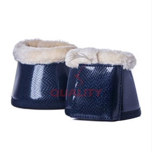 Botas impermeables de campana de caballo en cuero de PU con construcción duradera y forro de poliéster de peluche perfecto para la participación en el entrenamiento - Product Image 4