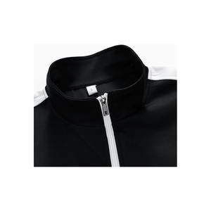 Traje térmico de dos piezas para correr de nailon y poliéster para hombre, chaqueta cortavientos de chándal de algodón 100%, conjuntos de chándal de invierno - Product Image 2