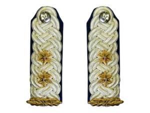 อินทรธนูแบบมืออาชีพอินทรธนูป้ายลายทางสีทองสำหรับเครื่องแบบลูกเรือ - Product Image 4