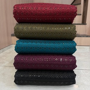 Tissu viscose rayonne premium personnalisable de luxe doux élégant et polyvalent pour les vêtements et l'utilisation décorative pour les chemises - Product Image 4