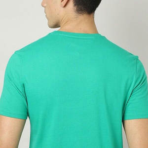 Camisetas de color sólido de alta calidad para hombres/Camisetas de diseño liso a la moda y transpirables para hombres - Product Image 5