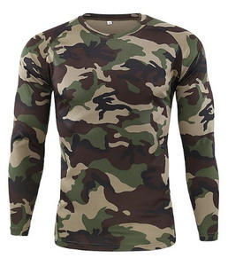 Chemise à manches longues en laine intelligente respirante pour la chasse en montagne, camouflage vert, avec motif d'oiseau en vinyle 3D, respirante et confortable - Product Image 2