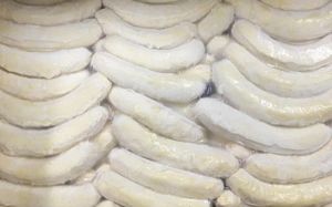 Rodajas de plátano congeladas IQF en paquete a granel, fruta natural para procesamiento de alimentos - Product Image 5