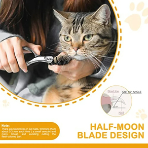 FLAMIA JABZ Coupe-ongles professionnel écologique pour animaux de compagnie Lames tranchantes en acier inoxydable de qualité supérieure Conception sûre pour les animaux de compagnie - Product Image 4