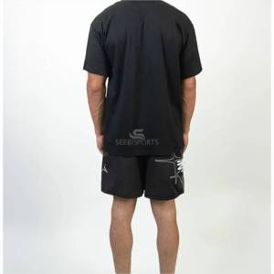 Pantalones cortos deportivos atléticos para hombres con Personalización completa pantalones cortos transpirables con cintura elástica para hombres con servicio OEM - Product Image 4