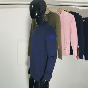 Sudadera con Capucha Unisex de Cuello Redondo, Estilo Holgado, Tejido de Poliéster y Algodón, Impermeable, Personalizable, MOQ Bajo - Product Image 3