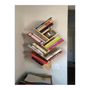 Étagère murale | Organisateur de livres | Organisateur d'étagère flottant en bois massif - Product Image 3