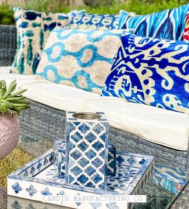 Ensemble cadeau Ramadan Brûleur d'encens électrique Bakhoor avec incrustation d'os traditionnelle Vadrouille Matériau en bois de conception arabe traditionnelle - Product Image 6