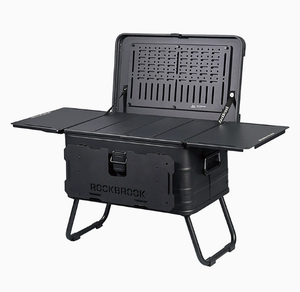 Caja de Almacenamiento de Aluminio Personalizada, Caja de Herramientas para Café, Viajes en Auto, Campamento al Aire Libre, con Techo de Aleación - Product Image 2