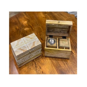 Brûleur Mabkhar en bois de nouvelle conception avec plateau et boîte en acrylique ensemble de brûleurs d'encens de qualité supérieure pour fournisseur en gros - Product Image 3