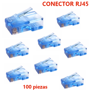 Connecteur Ethernet RJ45 Cat5e, lot de 100 - Product Image 1