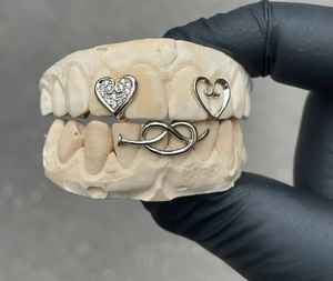 Exclusif Moissanite plaqué or Diamond Grillz Iced Out Bling pour toute performance pour mariage ou cadeau - Product Image 2