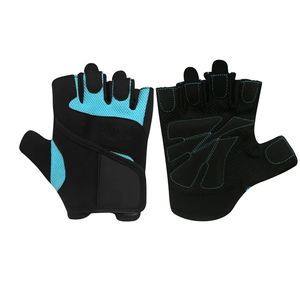 Gants en cuir à demi-doigts pour hommes et femmes pour les sports d'entraînement de gymnastique et l'haltérophilie à domicile - Product Image 2