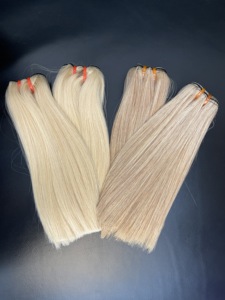 Extensions de cheveux humains vietnamiens cheveux bruts blonds couleur trame de cheveux pour femme noire - Product Image 3