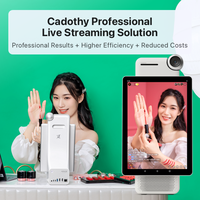 CADOTHY Amaze 5Pro HD Caméra Support Autocollant Superposition Sous-titre Dispositif de Streaming Sans Fil pour Extérieur/Intérieur Diffusion en Direct