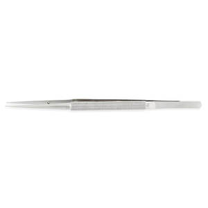 Micro fórceps recto TC recubierto 0,5mm Puntas mango redondo 7,25 pulgadas 18,5 cm Oftalmología quirúrgico inoxidable instrumentos médicos - Product Image 6