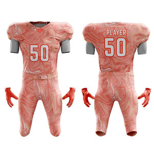 New arrival high quality custom design printed <b>shirt</b> and <b>padded</b> pants American Team football uniforms design your own logo - Product Image 3