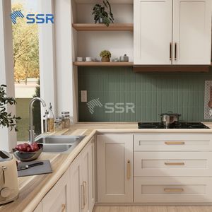 ท็อปเคาน์เตอร์ไม้กระถินเทศแบบติดขอบ 25x1.5x98 นิ้ว สำหรับเคาน์เตอร์ครัวแบบดั้งเดิม - ผลิตในเวียดนาม ขายส่ง - Product Image 4