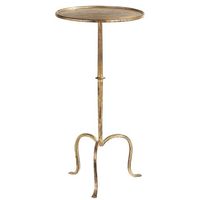 Table basse en métal design moderne Table d'appoint à bas prix pour la maison, les cafés et les bureaux Nouveau et populaire en Inde avec revêtement en poudre doré