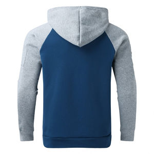 Survêtement de gymnastique sur mesure pour hommes, Meilleure vente en gros Slim Fit coton Streetwear avec capuche motif solide Options de taille personnalisée - Product Image 5