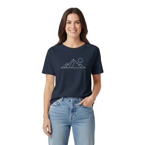 Camisetas para Mujer, Uso Diario, Estilo Casual, Algodón Suave, Manga Corta, Ajuste Cómodo, Estilo Relajado, Perfecto para el Día a Día - Product Image 3