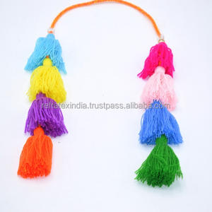 Decorative Tassel for Bags and Curtains Pretty <b>Beaded</b> Curtain Tassel <b>Direct</b> From Manufacturer in Good Price - Product Image 3