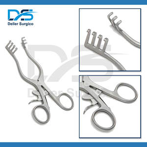 Retractor Autoestático, Instrumento Quirúrgico Manual de 6 Pulgadas, Calidad Premium, Certificado TUV Clase I, 1 Año de Garantía, Devolución en Estante - Product Image 3