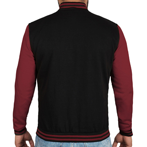 <b>High</b> Quality Letterman Jacket For Men Wholesale Price Wool Body <b>Leather</b> Sleeves Wholesale CollegeBaseballjacket for men - Product Image 5