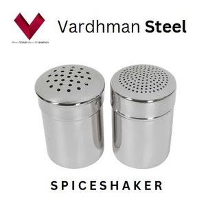 เครื่องปั่นเครื่องเทศสแตนเลสสำหรับฤดูที่เขย่าอย่างมีสไตล์โรยด้วยเหล็กเครื่องปั่นที่เพรียวบางงานฝีมือ SS - Product Image 4