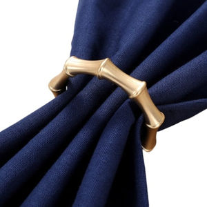 Décoration personnalisée en métal argenté en forme de couronne avec un rond de serviette en cristal Vaisselle Design décoratif Anneaux de serviette royaux - Product Image 6