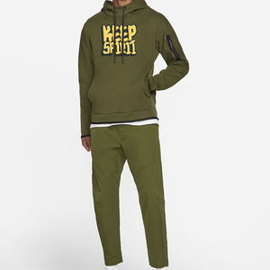 Sudadera con capucha de invierno de estilo callejero informal para hombre Tela a granel con estampado DTF con cuello con capucha de tamaños OEM - Product Image 1