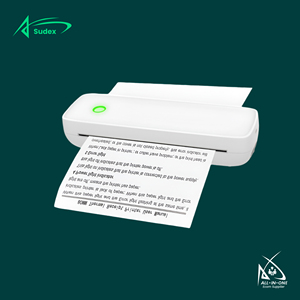 Sudex Bluetooth Thermal Printer Portable Wireless <b>Mini</b> Printer for Android iOS Mobile Office Document <b>Printing</b> Device A4 A80 - Product Image 6