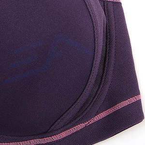 Soutien-gorge de sport de yoga respirant à maintien élevé pour femmes grandes tailles avec logo frontal - Confortable et facile à porter en stock - Product Image 6