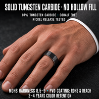 Bague personnalisée en carbure de tungstène noir de 5 mm, surface à facettes prismatiques géométriques, intérieur argenté, alliance de promesse pour couple, OEM ODM