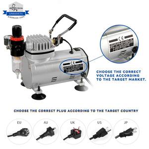 Linhaiveta Phun Thuốc Nhuộm Tóc Mini Bàn Chải Không Khí Máy Nén Di Động Dầu Miễn Phí Airbrush Máy Nén - Product Image 6