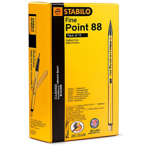Lot de 10 stylos à bille STABILO Fine Point 'Point 88' - Product Image 2