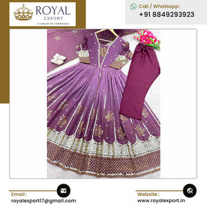 Kurti PANT with dupatta มืออาชีพในการผลิตที่มีคุณภาพที่เหมาะสมกับการเย็บปักถักร้อย - Product Image 2