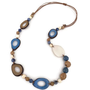 Collar de Cuentas de Resina Ecológico de Estilo Europeo Vintage Moderno y Artístico para Bodas, Fiestas de Compromiso y Uso en la Oficina - Product Image 1