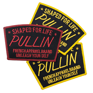 Patch brodé en twill 3D personnalisé le plus vendu, en forme de cœur et de fleur, patch personnalisé pour vêtements et chapeaux - Product Image 4