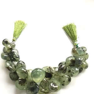 ลูกปัดเพอริดอทธรรมชาติทรงหยดน้ำ สำหรับทำเครื่องประดับอัญมณี - Product Image 1