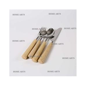 Ensemble de 4 couverts en métal avec poignées en résine Meilleure qualité Cuillères Couteau Fourchette Ensemble de couverts pour les meilleures ventes - Product Image 3