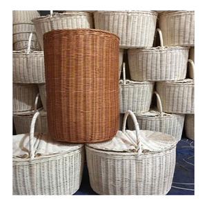 ถาดหวายน้ำ ตะกร้าใส่ของ งานฝีมือ สำหรับบ้านสมัยใหม่และใช้ในร้านค้า จัดจำหน่ายโดยโรงงาน - Product Image 1