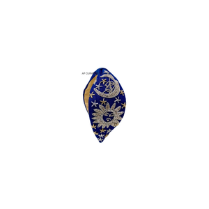 Accessoire de cheveux pour femmes en crêpe/velours pur, fait à la main, brodé de perles, arbre personnalisé, turban pour le Ramadan, bandeau pour l'Aïd - Product Image 6